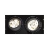 RENDL Ugradbena svjetiljka ELECTRA II crna 230V LED G53 2x15W R12051 11