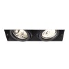 RENDL recessed light ELECTRA II black 230V LED G53 2x15W R12051 7