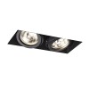 RENDL lumină de podea ELECTRA II negru 230V LED G53 2x15W R12051 2