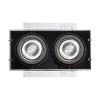 RENDL recessed light ELECTRA II black 230V LED G53 2x15W R12051 4