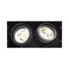 RENDL recessed light ELECTRA II black 230V LED G53 2x15W R12051 2