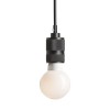 RENDL lámpara colgante CINDY VI colgante negro 230V LED E27 6x15W R12054 9