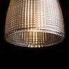 RENDL lámpara colgante AZRIA colgante vidrio de color humo 230V LED G9 5W R12056 6