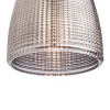 RENDL lámpara colgante AZRIA colgante vidrio de color humo 230V LED G9 5W R12056 3