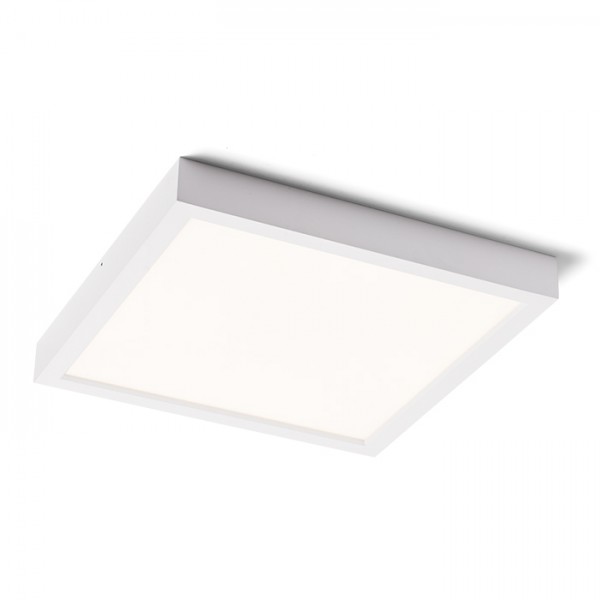 RENDL opbouwlamp STRUCTURAL LED 40x40 opbouwlamp wit 230V LED 40W 3000K R12063 1