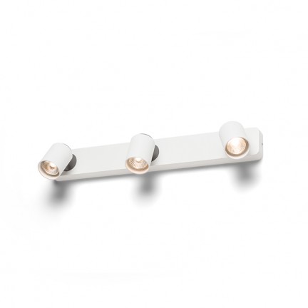 RENDL spot DUGME III blanc/gris anthracite 230V GU10 3x35W R12078 1