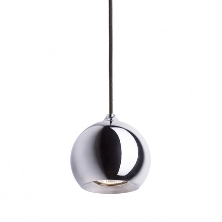 RENDL pendant lamp DESTY I pendant black chrome 230V GU10 35W R12086 1