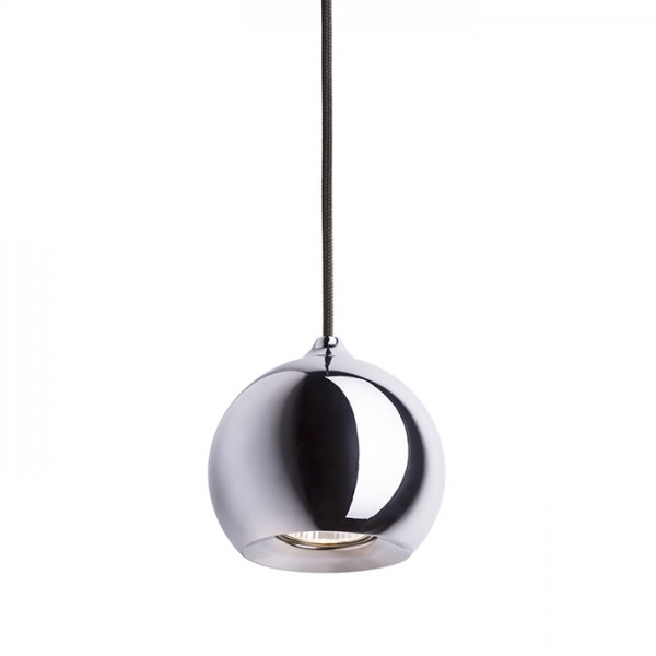 RENDL hanglamp DESTY I hanglamp zwart Chroom 230V GU10 35W R12086 1