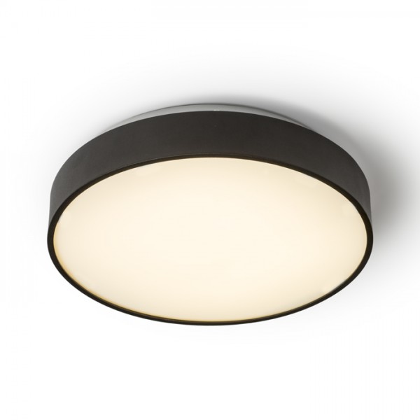 RENDL монтажна лампа MENSA R 40 stropní matná černá 230V LED 28W 3000K R12116 1