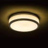 RENDL surface mounted lamp CIRA 29 ceiling chrome 230V LED 20W IP44 3000K R12195 4