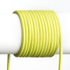 RENDL Stínidla a doplňky, podstavce, stojany, závěsy FIT 3x0,75 1bm textilní kabel limetková R12225 1