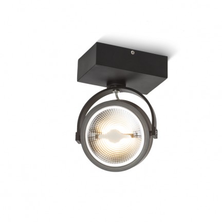 RENDL spot lámpa KELLY LED I fali lámpa fekete 230V LED 12W 24° 3000K R12333 1
