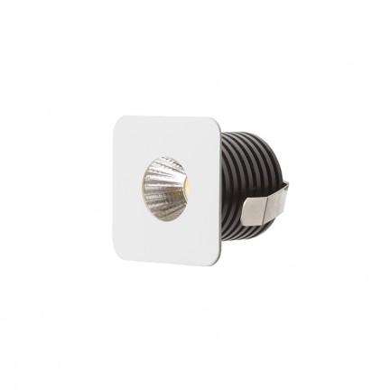 RENDL recessed light RIO SQ recessed white 230V LED 3W 22° 3000K R12350 2