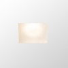 RENDL luminaire encastré DAN SQ 80 encastrable plâtre 230V GU10 35W R12356 2