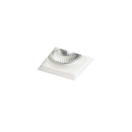 RENDL luz empotrada DANDY SQ empotrada yeso 230V LED GU10 8W R12363 1