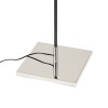 RENDL floor lamp LULU floor white/black chrome 230V LED E27 8W R12466 3