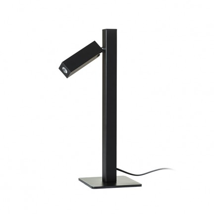 RENDL asztali lámpa FADO asztali lámpa fekete 230V LED 3W 45° 3000K R12474 1