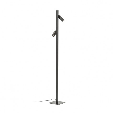 RENDL staande lamp FADO staande lamp zwart 230V LED 2x3W 45° 3000K R12475 1