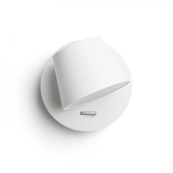 RENDL spot AMADEUS I murale blanc 230V LED 6W 3000K R12476 1