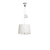 RENDL hanglamp LEVITA Verstelbare hanglamp wit chroom 230V LED E27 15W R12477 3