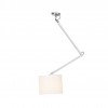 RENDL lámpara colgante MADISON C de techo blanco cromo 230V LED E27 15W R12479 3
