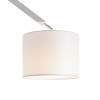 RENDL Zidna svjetiljka MADISON W zidna bijela krom 230V LED E27 15W R12480 2