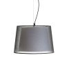 RENDL lámpara colgante ESPLANADE colgante negro transparente/blanco cromo 230V LED E27 15W R12483 9