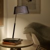 RENDL lámpara de mesa RITZY de mesa negro cromo 230V LED E27 15W R12486 8