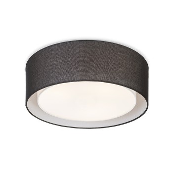 RENDL přisazené svítidlo OTIS stropní černá/bílá 230V E27 3x28W R12491 2