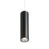 RENDL lámpara colgante BOGARD tubo para lámpara colgante mate negro R12495 2