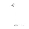 RENDL lámpara de pie ROSITA en pie blanco/gris plata 230V LED E27 11W R12513 1