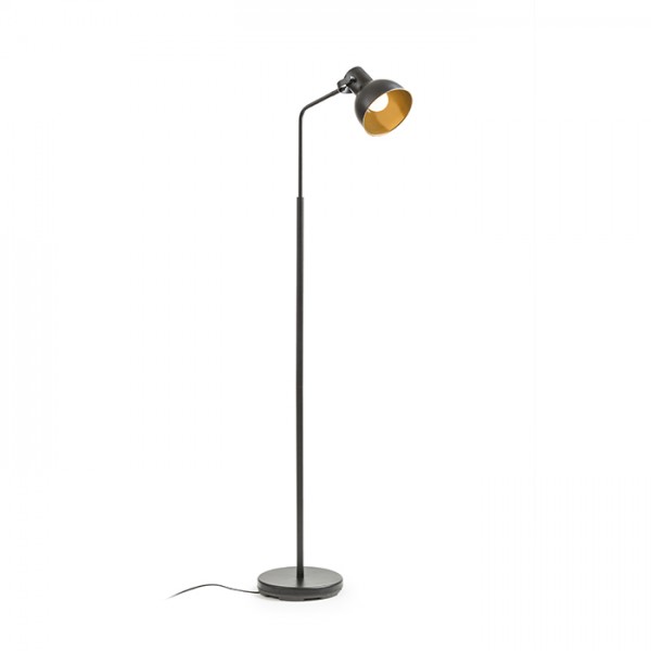 Rosita Floor Lamp Rendl Light Studio, Black And Silver Floor Lamp