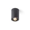 RENDL lámpara de techo MOMA inclinable negro 230V GU10 35W R12517 2