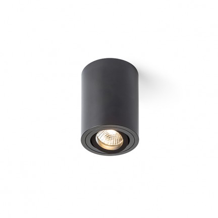 RENDL luminaire en saillie MOMA inclinable noir 230V GU10 35W R12517 1