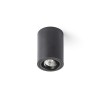 RENDL luminaire en saillie MOMA inclinable noir 230V GU10 35W R12517 3