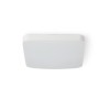 RENDL surface mounted lamp KATHARIS SQ 28 curved for hollow ceilings white 230V LED 24W IP44 3000K R12522 2