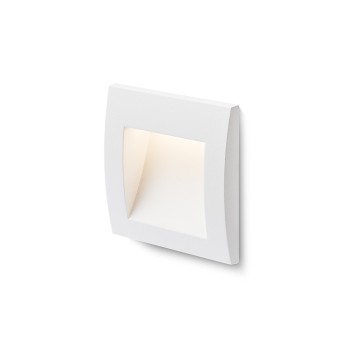 RENDL venkovní světlo GORDIQ S zápustná bílá 230V LED 1.5W IP65 3000K R12533 3