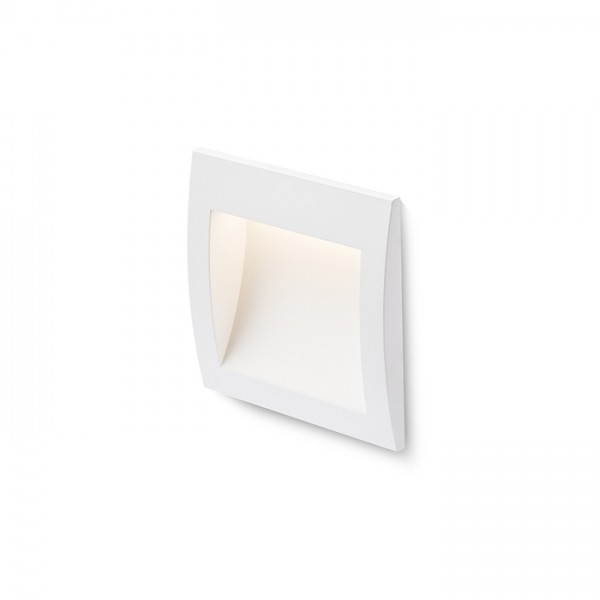 RENDL venkovní světlo GORDIQ M zápustná bílá 230V LED 3W IP65 3000K R12535 1