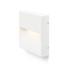 RENDL luminaria de exterior AQILA SQ de pared blanco 230V LED 6W IP54 3000K R12542 3