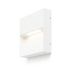 RENDL udendørslampe AQILA SQ væg hvid 230V LED 6W IP54 3000K R12542 6