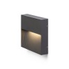 RENDL outdoor lamp AQILA SQ wall anthracite grey 230V LED 6W IP54 3000K R12544 1