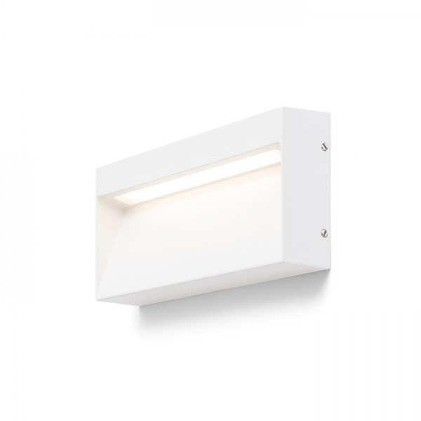 RENDL luce da esterno AQILA RC da parete bianco 230V LED 6W IP54 3000K R12545 1