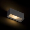 RENDL buiten lamp DURANT UP - DOWN wandlamp zilvergrijs 230V LED E27 15W IP54 R12558 2