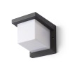 RENDL outdoor lamp HIDE SQ wall anthracite grey 230V LED E27 15W IP44 R12560 3