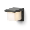 RENDL outdoor lamp HIDE SQ wall anthracite grey 230V LED E27 15W IP44 R12560 2