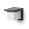 RENDL outdoor lamp HIDE SQ wall anthracite grey 230V LED E27 15W IP44 R12560 4