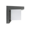 RENDL outdoor lamp HIDE RC wall anthracite grey 230V LED E27 15W IP54 R12561 2