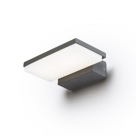 RENDL Aussenleuchte XYLO Wandleuchte anthrazitgrau 230V LED 8W IP54 3000K R12562 1