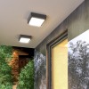 RENDL outdoor lamp DELTA 215 surface mounted anthracite grey 230V LED E27 15W IP54 R12564 4