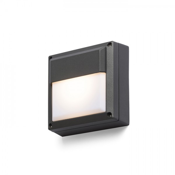 RENDL outdoor lamp DELTA 145 wall anthracite grey 230V GX53 9W IP54 R12565 1